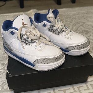 TODDLER Jordan 3 Racer Blue Retro Sneakers - 9 C